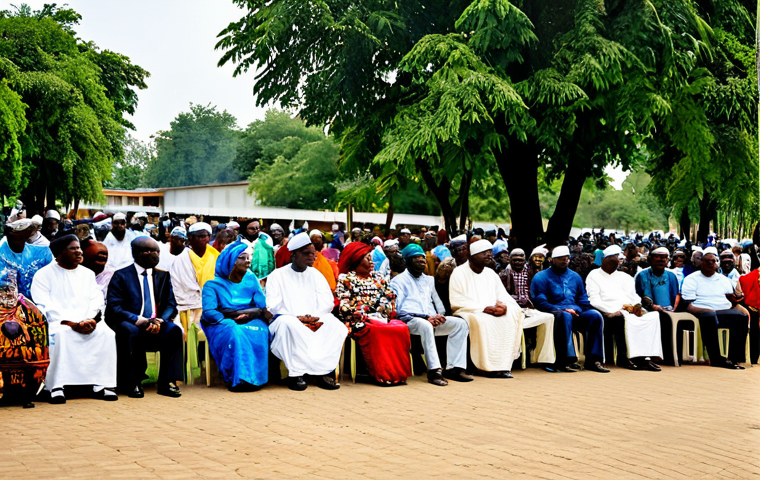 비아프라 공화국과 국제법 - Igbo Village Scene**

"A peaceful, traditional Igbo village in Nigeria before the Biafran War. Villa...